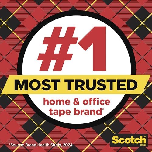 Scotch Transparent Greener Tape, 12 Rolls, 3/4 x 900 Inches, Boxed