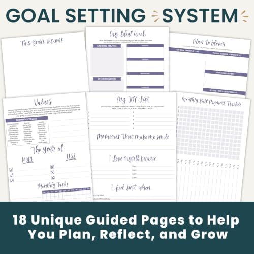 bloom daily planners 2027 Planner for Women (8.5" x 11") - Weekly & Monthly Calendar Year (January to December) Softcover Agenda Book Organizer with Stickers & Stencil - Good Things Are Coming