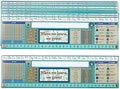 Really Good Stuff Cool & Calm Self-Adhesive Vinyl Desktop Helpers