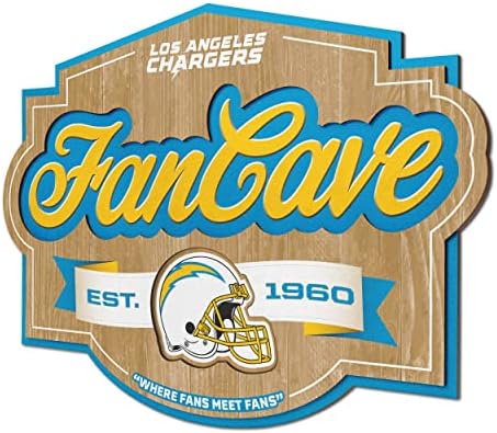 YouTheFan NFL Los Angeles Chargers FanCave Wall Art