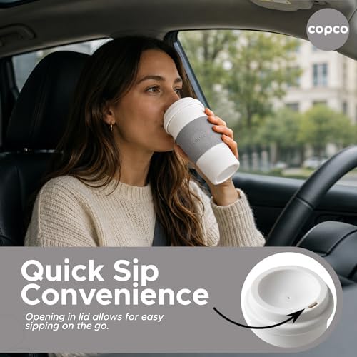 Copco Acadia Travel Mug, 16 Oz - Damask, Set of 3