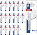 STAEDTLER Mars Plastic Eraser Refills - 18 Pack, 36 Count