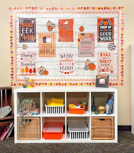 Teacher Created Resources Fall Educational Poster Pack (TCR6112)