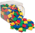 Learning Resources Square Color Tiles, Set of 400