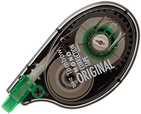 Tombow MONO Correction Tape, 8-Pack. Easy To Use Applicators for Instant Corrections
