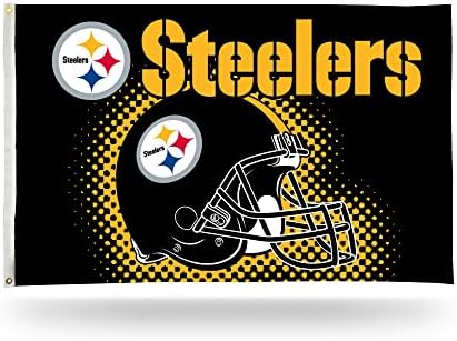 NFL Rico Industries Standard 3' x 5' Banner Flag Single Sided - Indoor or Outdoor - Home Décor