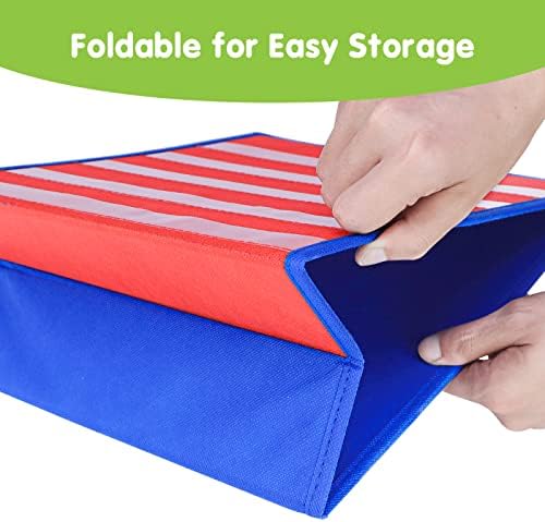 EAMAY Reading Specialist Multipurpose Table Top Pocket Chart (12W*13L, Blue)