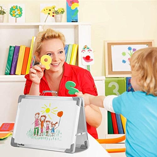 Tankee Dry Erase Board 16x12 Inches Double Sided Magnetic Small Whiteboard