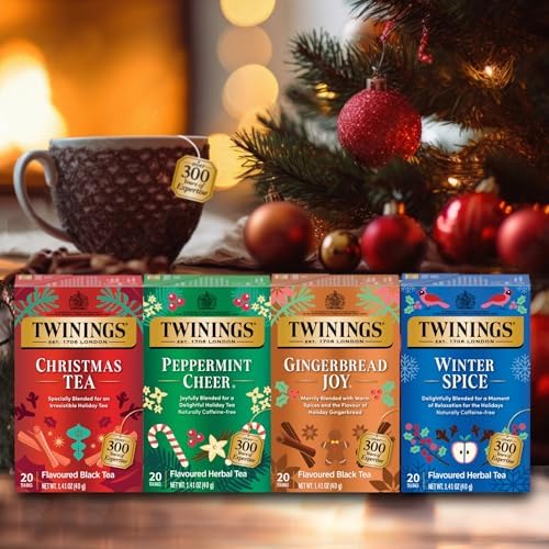 Twinings of London Winter Spice Herbal Tea Bags, 20 Count (Pack of 3)