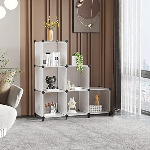 AWTATOS Closet Organizer, 6 Cube Storage Organizer, Closet Storage Shelves