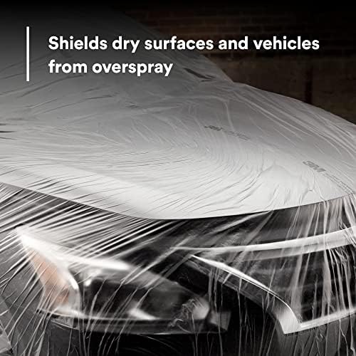 3M Overspray Protective Sheeting, 06727, 12 ft x 400 ft