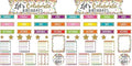 Confetti Let's Celebrate Birthdays Mini Bulletin Board (Pack of 2)