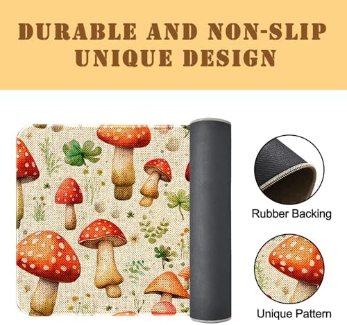 Kitchen Rugs and Mats,Washable Non-Slip Floor Mats Door Mat