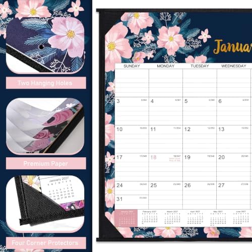 2027 Desk Calendar - JAN 2027 - DEC 2027, 12 Month Large Desk Calendar 2027