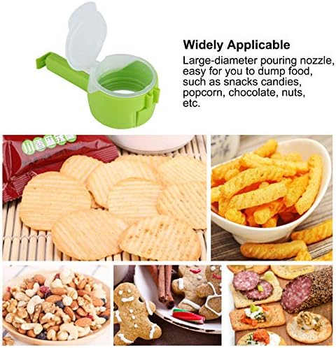 5Pcs Food Sealing Clip, Snack Sealing Clip, Grip Sticks Bag Sealers for Kitchens, Living Rooms, Offices, Dormitories, And Even Travel