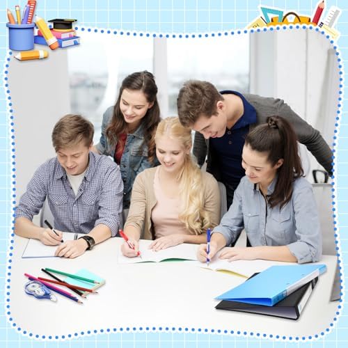 Gilprop 816 Pcs Middle High School Supplies Kit 6 Sets Back to School Supplies for Kids Middle High College Bundle Essential Stuff Bulk Stapler Notebook Calculator for Student Teen Classroom