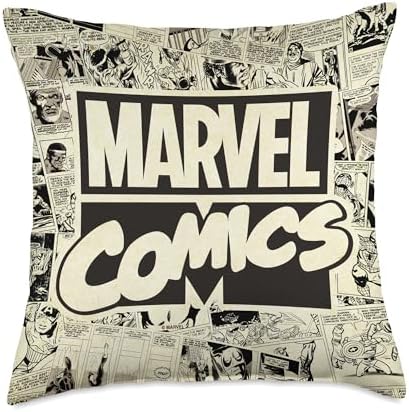 Marvel Comics Retro Comic Panels Throw Pillow