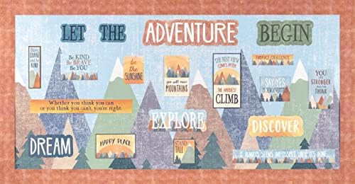 Teacher Created Resources Moving Mountains Better Than Paper Bulletin Board Roll (TCR77421),Rectangular