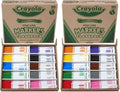 Crayola Fine Line Markers Classpack, Bulk Kids' Markers For Preschool, Kindergarten, Elementary School Classrooms, Teacher Classroom Must Haves, (Pack of 400)