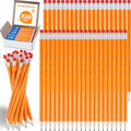 320 Pack #2 HB Pencils Bulk, Yellow Pencils with Erasers