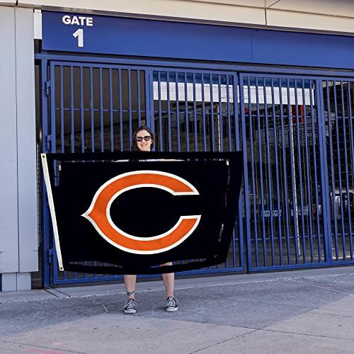 NFL Rico Industries Standard 3' x 5' Banner Flag Single Sided - Indoor or Outdoor - Home Décor
