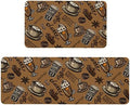 Kitchen Rugs and Mats Set of 2,Floor Mats for Home Kitchen Decor Mat
