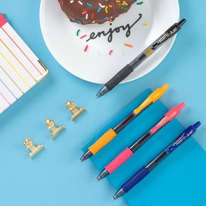 PILOT Pen G2 Assorted Premium Gel Ink Pens, 0.7mm, 20 Count Pens