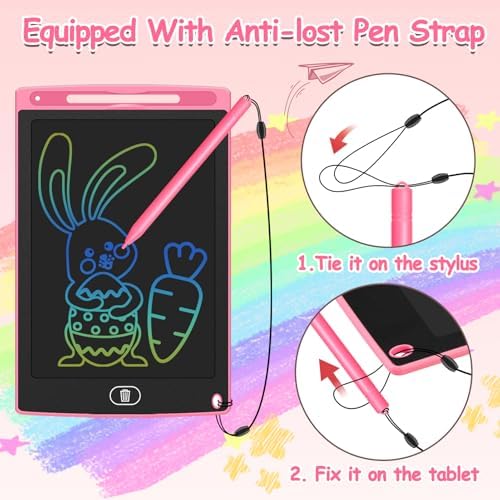 LCD Writing Tablet for Kids Bulk 16 Pack 8.5" Reusable Drawing Pad for Kids Doodle Board for Class Party Favor Return Gifts for Kid Boys Girls Children's Day Toys Bulk (16)