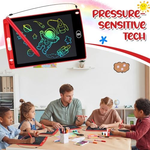 Zhehao 32 Pcs LCD Writing Tablet for Kids 8.5" Erasable Doodle Board
