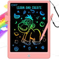 BUKEBU LCD Writing Tablet,8.5 inch Colorful Doodle Board for Kids (Pink)