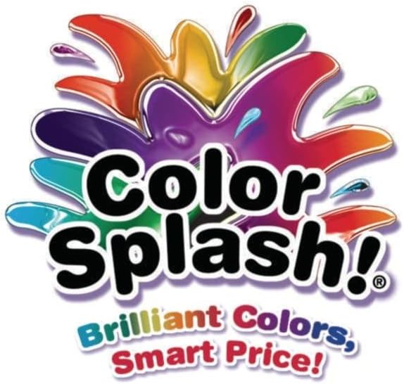 32 oz. Color Splash Acrylic Paint Bottles, Non-Fading, for Beginners