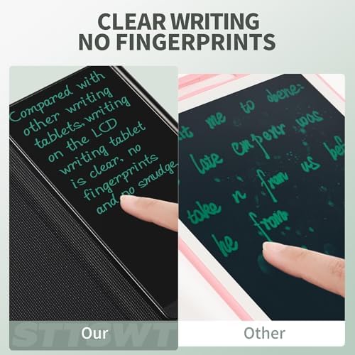 LCD Writing Tablet for Adults: 6.5 Inch Drawing Board with PU Leather Case