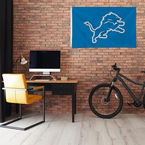 NFL Rico Industries Standard 3' x 5' Banner Flag Single Sided - Indoor or Outdoor - Home Décor