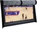 BroilPro Accessories Outdoor 75" -78" TV Set Cover,Scratch Resistant Liner Protect LED Screen Best-Compatible with Standard Mounts and Stands (Black)