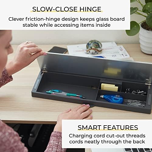 ECR4Kids MessageStor Dry-Erase Keyboard Write and Store, Desk Organization, Assorted