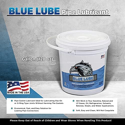 Supply Giant SWQMCMV128 Pipe Lube Pipe Lubricant; 1 Gallon
