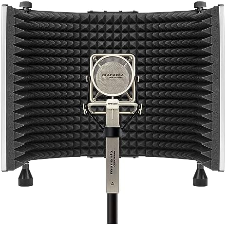 Marantz Professional Sound Shield | Professional Vocal Reflection Filter Featuring Studio-Grade EVA Acoustic Foam