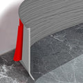 Vinyl Baseboard Molding Trim 4 Inch Peel and Stick Cove Base
