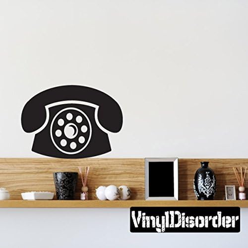 Office Supplies Wall Decals Stickers ID003, Black, 36 Inches