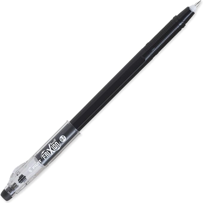 PILOT FriXion Ball Stick 07-0.7mm Nib Tip - Erasable Gel Ink Pens - In Wallet Gift Packaging (Assorted Wallet of 12)