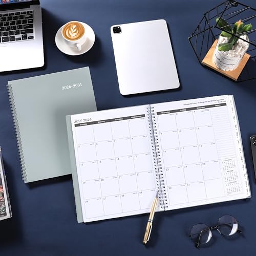 2026-2031 Monthly Planner/Calendar - 5 Year Planner, Jul.2026 - Jun.2031