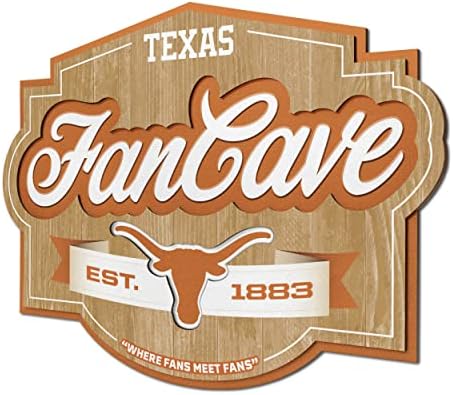 YouTheFan NCAA Officially-licensed FanCave 3D wall art - ready-to-hang, 3D multi-layered construction - floating wall mount design - Perfect fan gift
