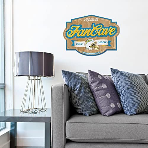 YouTheFan NFL Los Angeles Chargers FanCave Wall Art