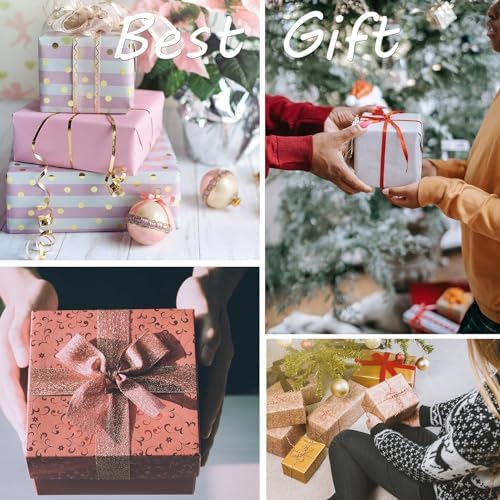 Gawsey Rose Gold Desk Organizers and Accessories with Desk Organizer 360° Rotating Pen Holder and Office Supplies, Cute Stationery Supplies Set