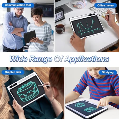 LCD Writing Tablet for Adults 10inch Electronic Reusable Board with Cover