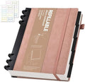 Yoment Refillable Journal Notebooks for Work, Journal for Women Men,Pink