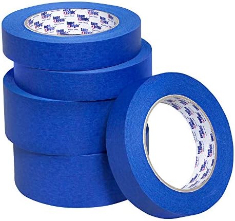 Aviditi Tape Logic 2 Inch x 60 Yards, Multi-Surface Blue Painter's Tape, Pack of 24 Rolls, Easy Removal and Residue Free