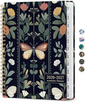 Planner 2026-2027, Jul 2026-Jun 2027 Academic Monthly & Weekly Planner | 6.3" x 8.5" Hardcover Pretty Calendar Planner for Women, Spiral Organizer for School Office Home Supplies, Butterfly Tapestry