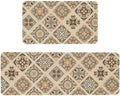Kitchen Rugs and Mats Set of 2,Floor Mats for Home Kitchen Decor Mat