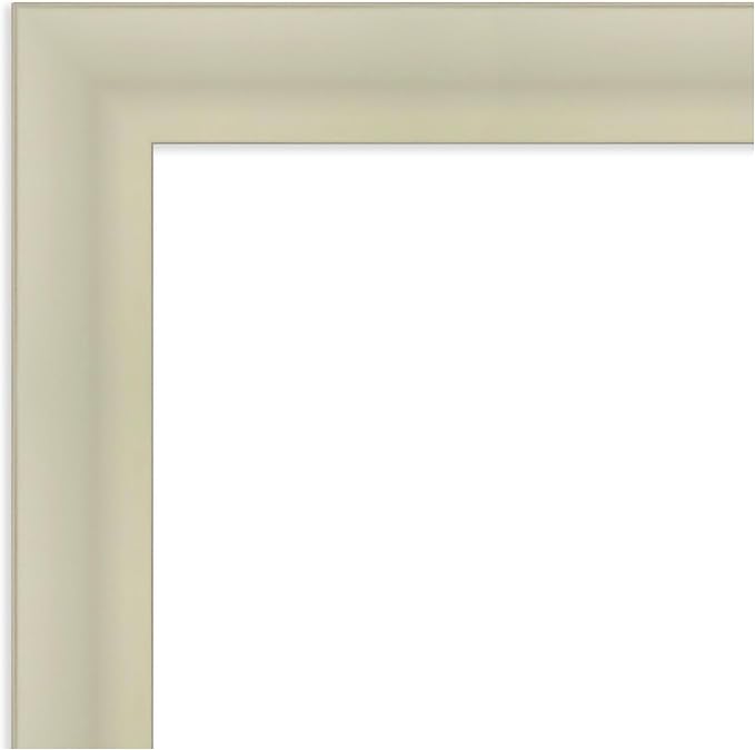 Amanti Art Silver Framed Magnetic Board 29x45 Large Vision Board for use with Magnets, 100% Metal Sheet to Display Items as Office Decor or for Home Organization in mudroom, Kitchen or Kids Room